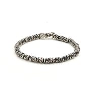 Bracciale Antracite Silver in Argento S28 PLATONE